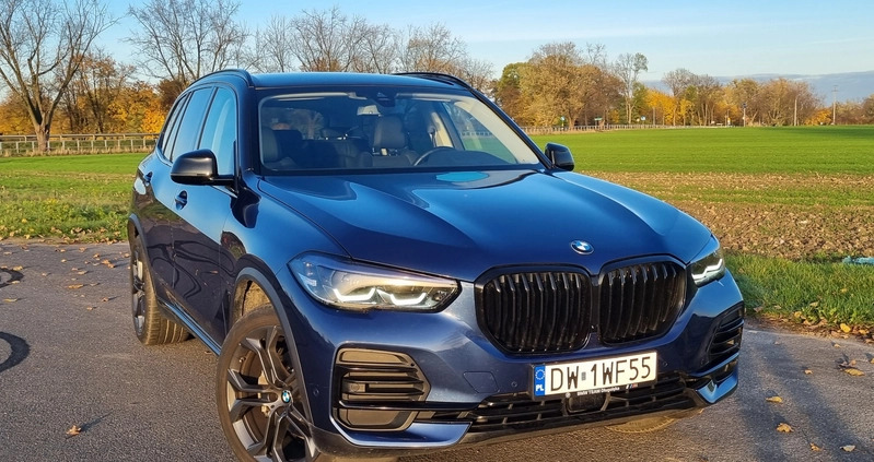 BMW X5 cena 306270 przebieg: 40000, rok produkcji 2022 z Rychwał małe 254